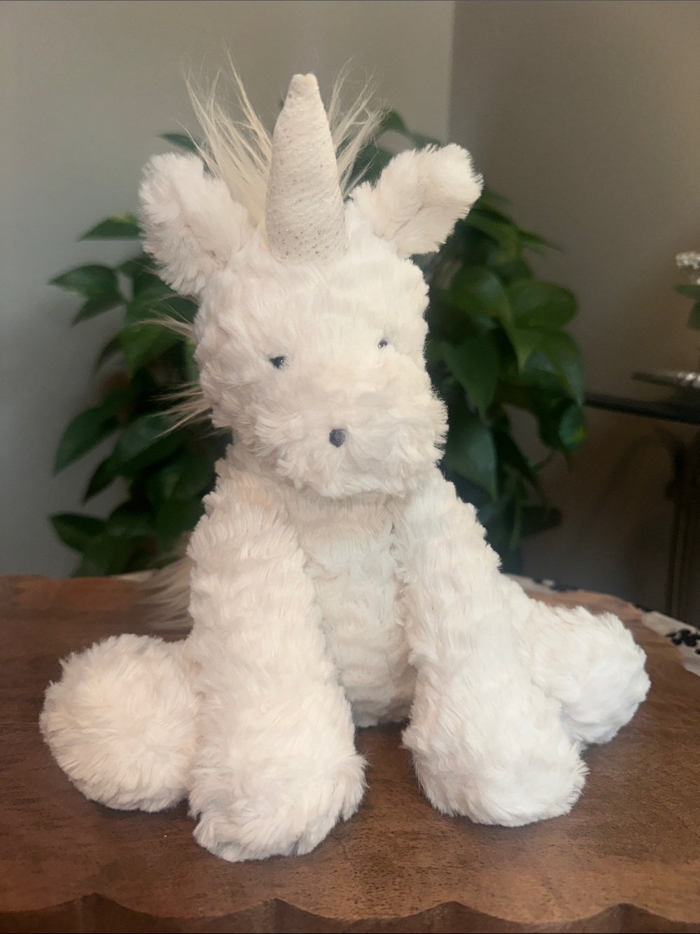 Jellycat Retired and Rare Plush Fuddlewuddle Unicorn medium 💙